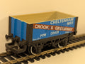Hornby R024 OO Gauge Open Wagon – Crook & Greenway No. 2 – Blue