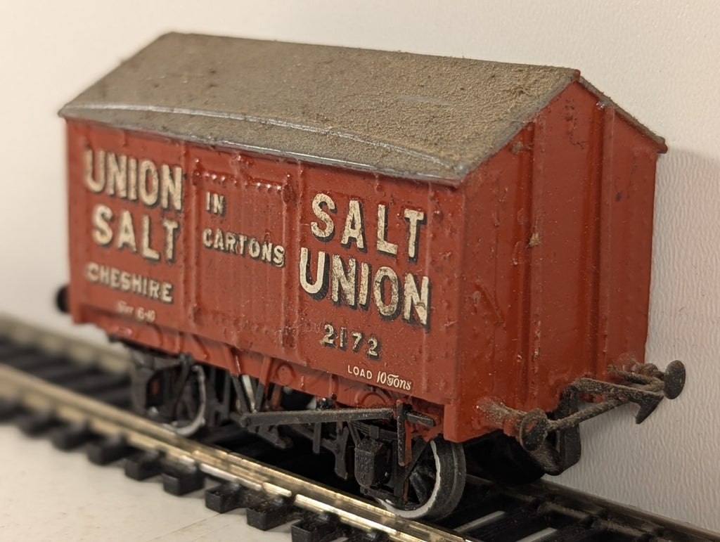 Kitbuilt OO Gauge Salt Union Covered Salt Van Salt Wagon 2172