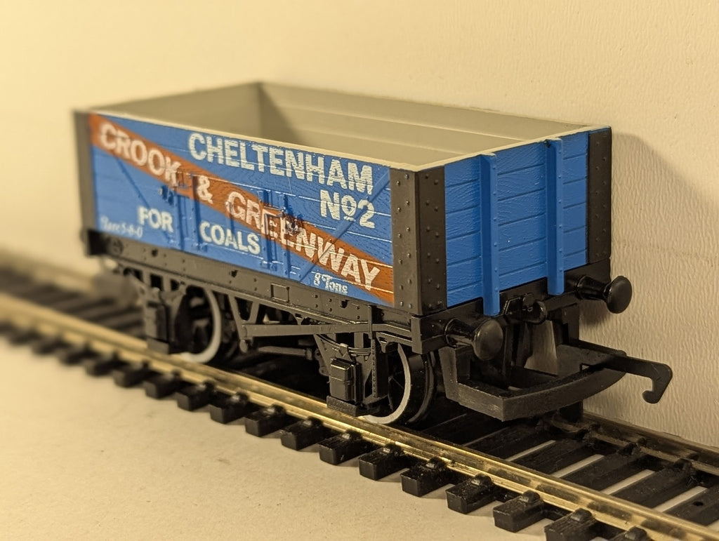 Hornby OO Gauge Crook & Greenway Cheltenham No. 2 Coal Wagon Goods Wagon