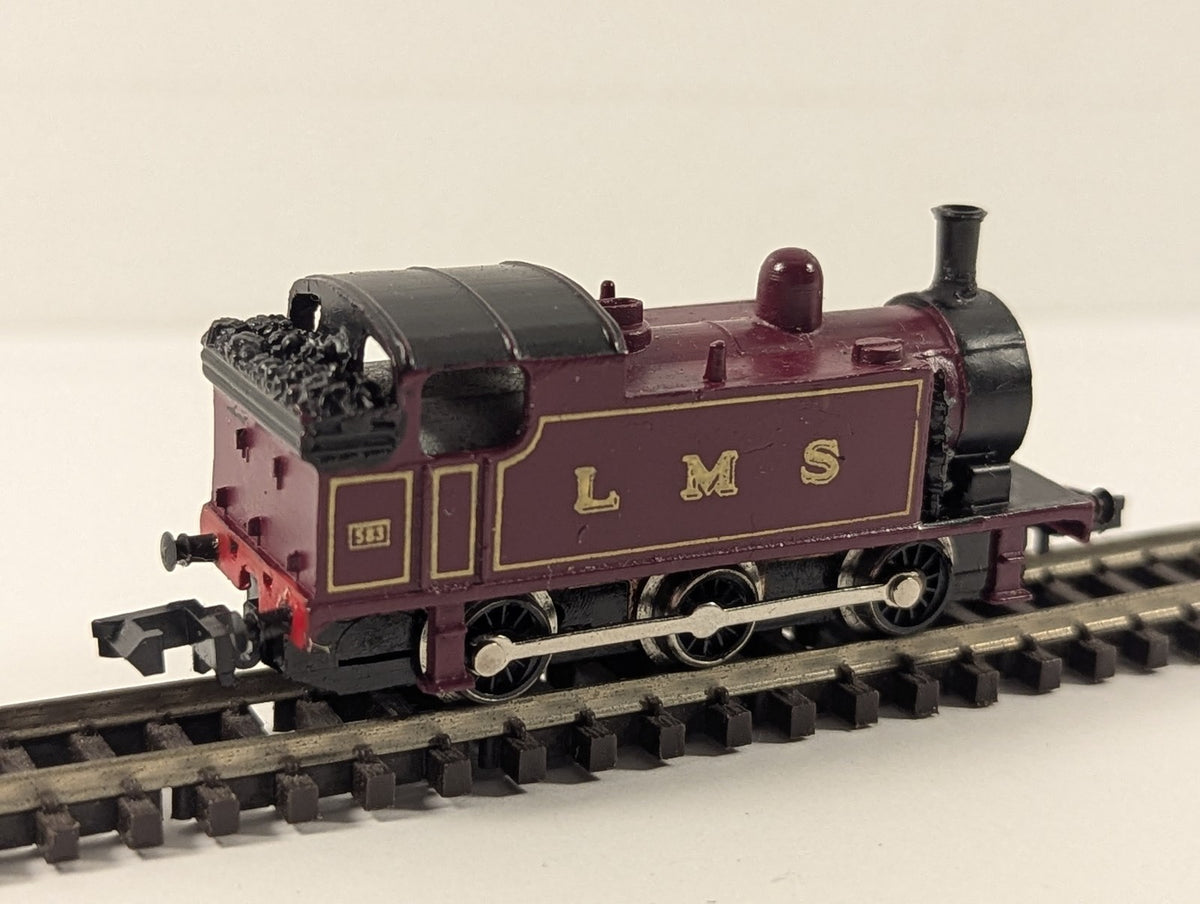 Graham Farish N Gauge Class 3F Jinty 0-6-0T Steam Locomotive 583