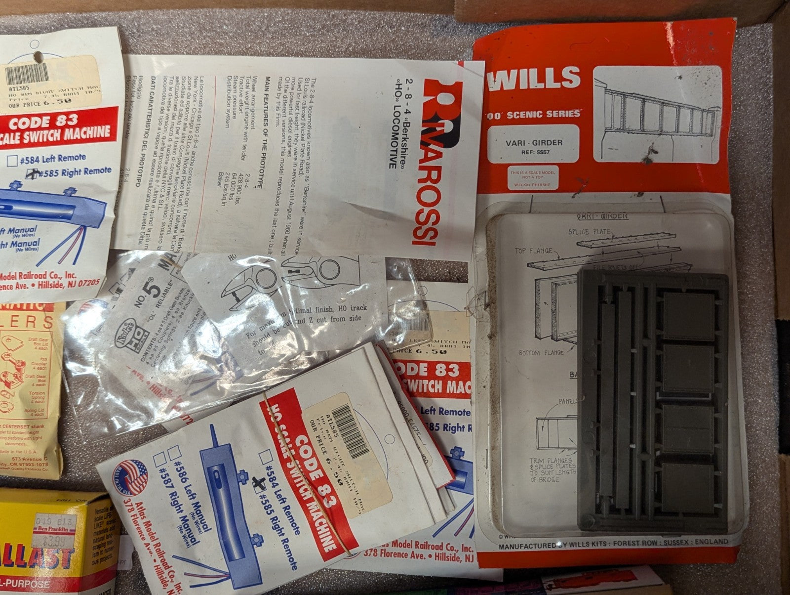 OO Gauge Job Lot of Model Railway Accessories - Layout Parts & Spares