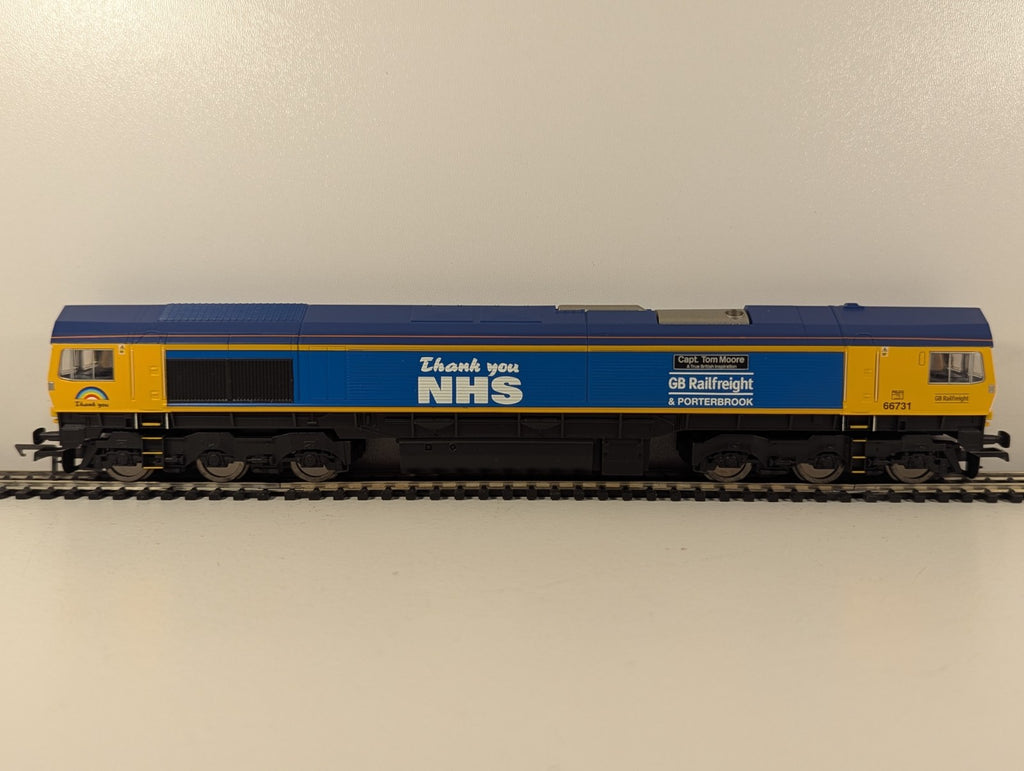 Hornby R30069 GBRf Class 66 “Capt. Tom Moore” No. 66731 Limited Edition