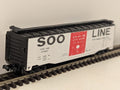 Minitrix 3246 N Gauge Soo Line 50ft Plug Door Boxcar - Boxed