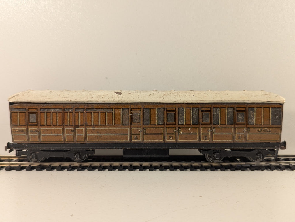 Hornby Dublo OO Gauge LNER Teak Brake Third Coach
