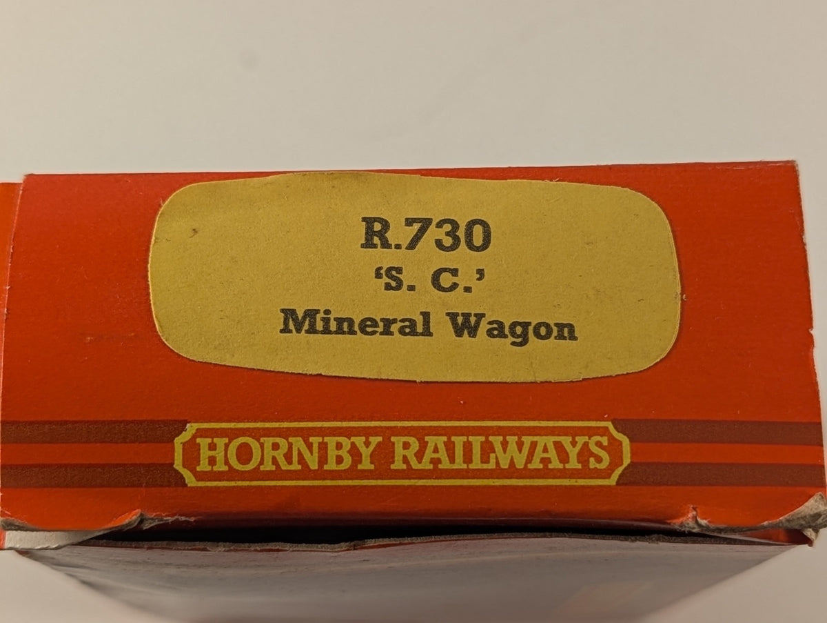 Hornby R730 OO Gauge “S.C.” Mineral Wagon