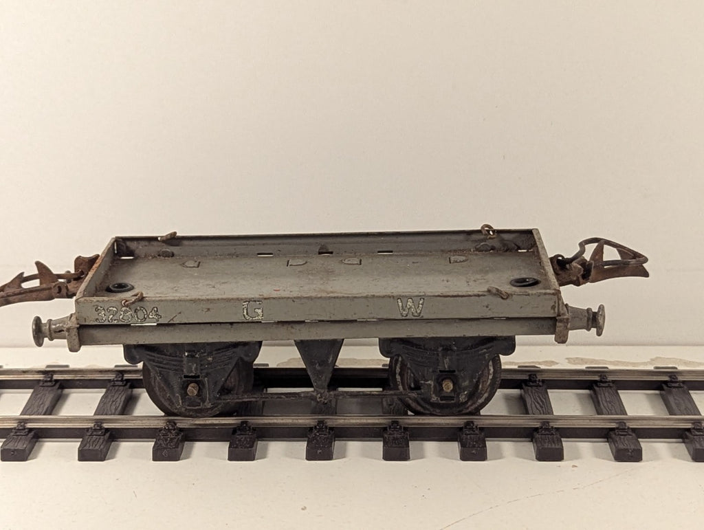Hornby O Gauge Tinplate GWR Low-Sided Wagon