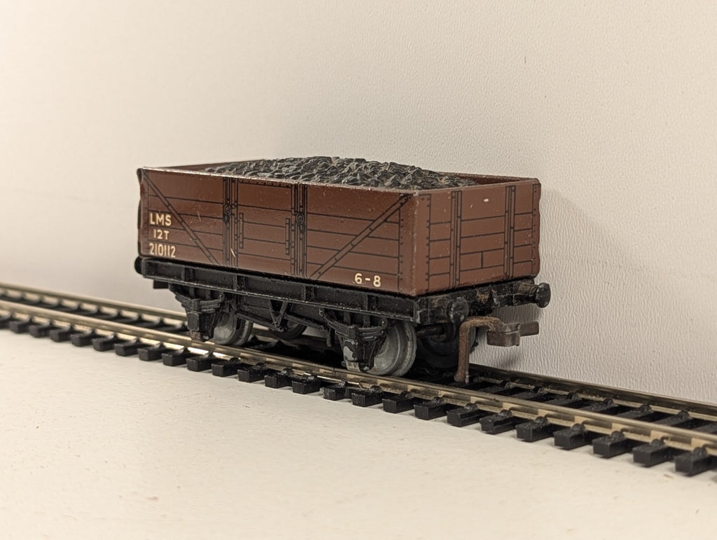 Hornby Dublo 32025 OO Gauge LMS D1 Coal Wagon with Coal Load - Boxed