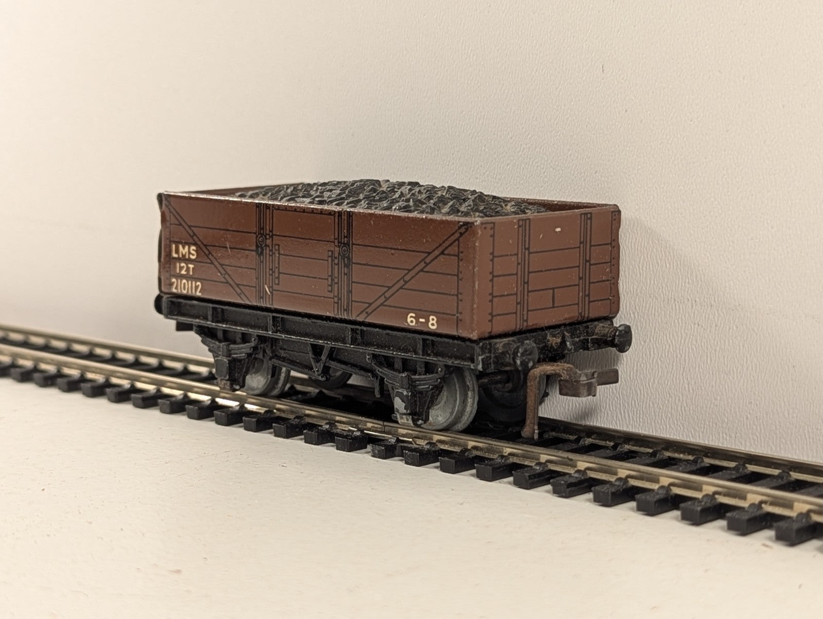 Hornby Dublo 32025 OO Gauge LMS D1 Coal Wagon with Coal Load - Boxed