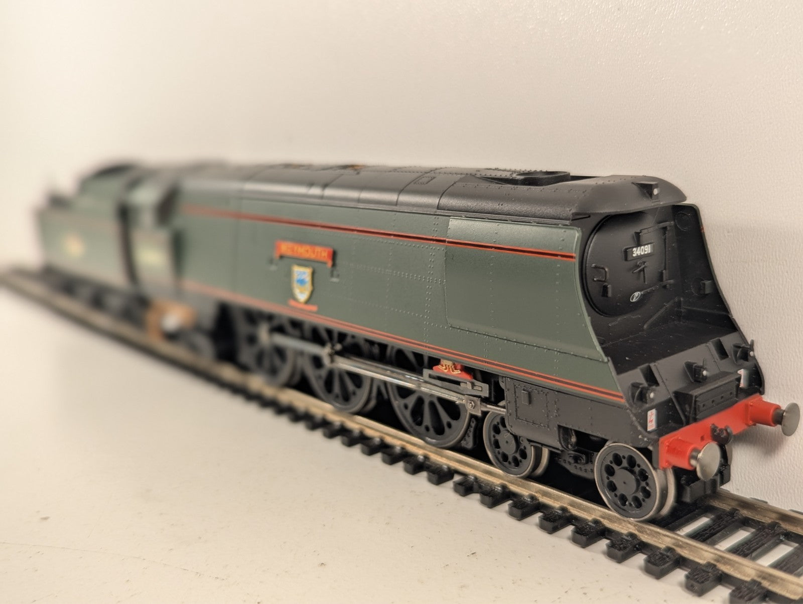 Hornby R2282 West Country Class Bulleid Pacific Weymouth - Boxed