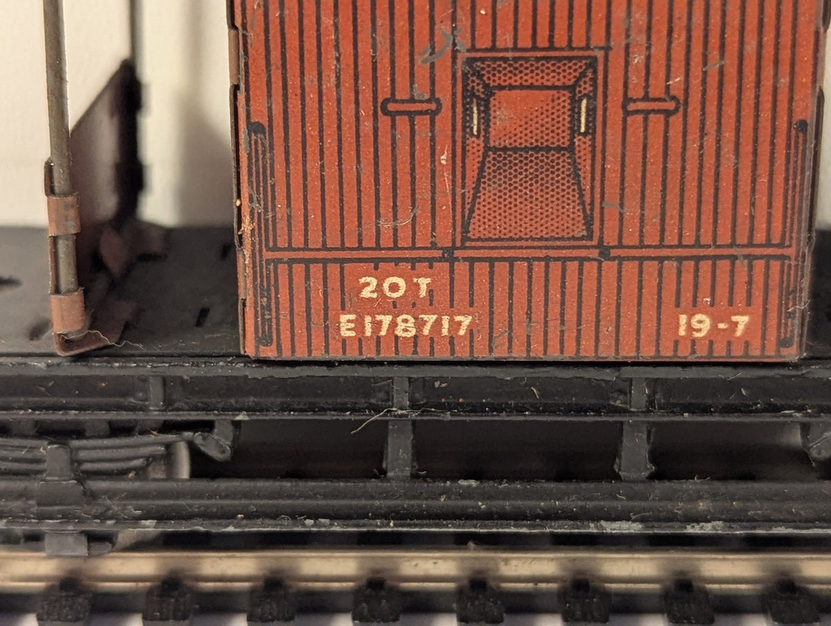 Hornby Dublo OO Gauge BR 20-Ton Goods Brake Van Goods Wagon E178717 BR Bauxite