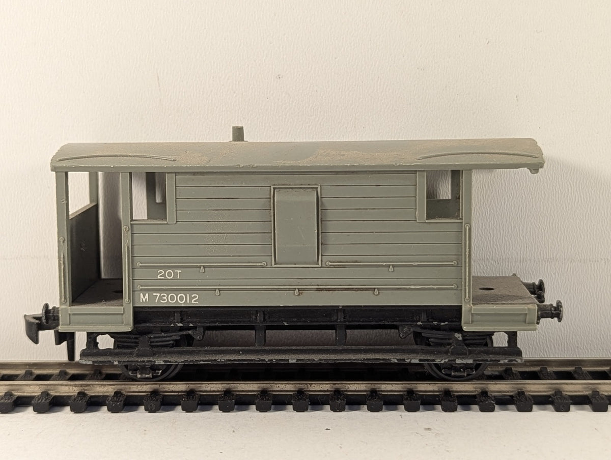 Hornby Dublo OO Gauge BR 20-Ton Goods Brake Van Goods Wagon M730012 BR Grey 4310