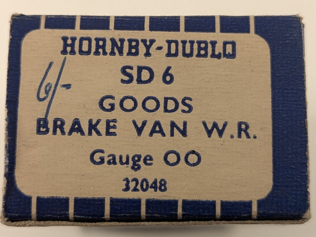 Hornby-Dublo 32048 OO Gauge Western Region Goods Brake Van - Boxed