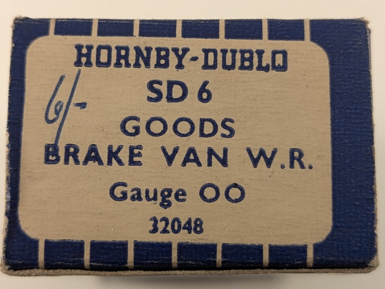 Hornby-Dublo 32048 OO Gauge Western Region Goods Brake Van - Boxed