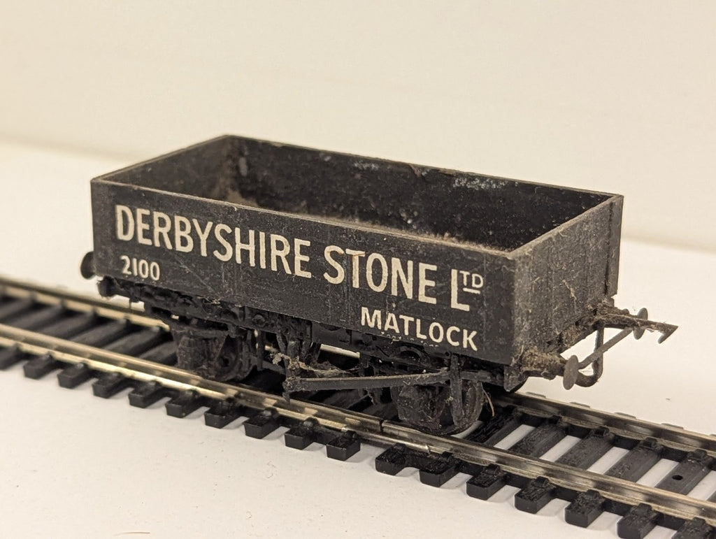 Peco OO Gauge Derbyshire Stone Ltd Matlock Open Wagon 2100