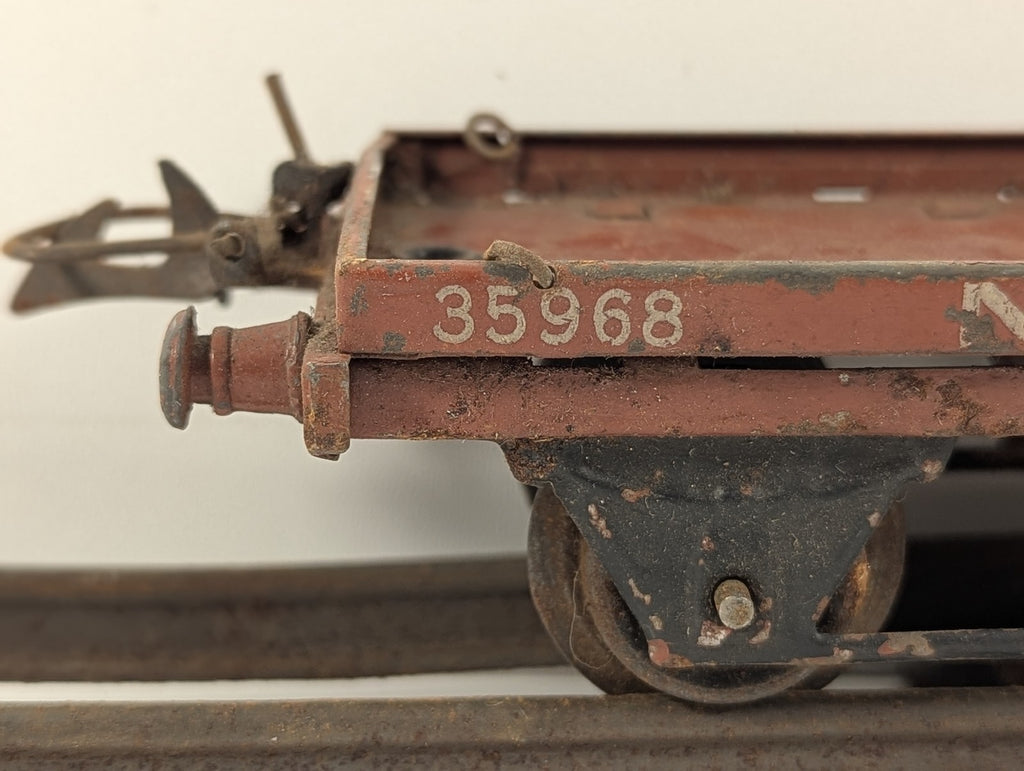 Hornby O Gauge No. 1 Flat Truck Goods Wagon 35968 NE