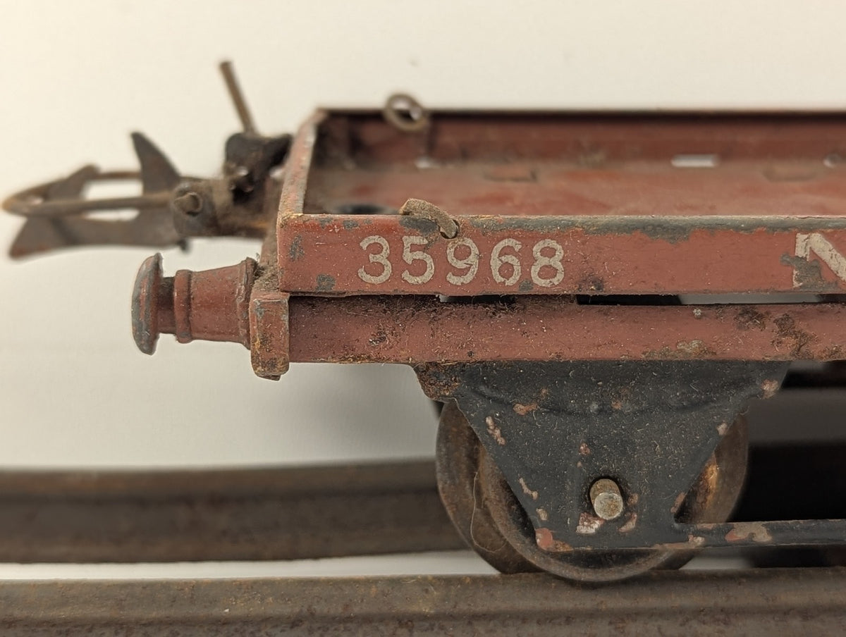 Hornby O Gauge No. 1 Flat Truck Goods Wagon 35968 NE