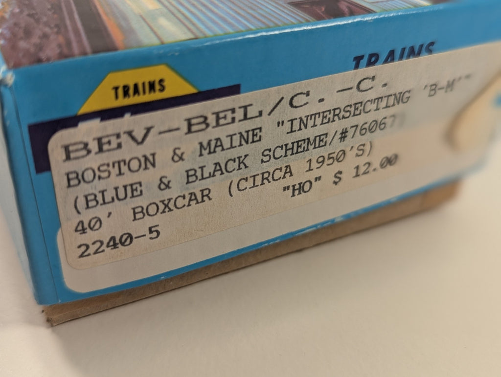 Athearn HO Gauge 70324 Boston & Maine 40ft Boxcar Superior Door boxed