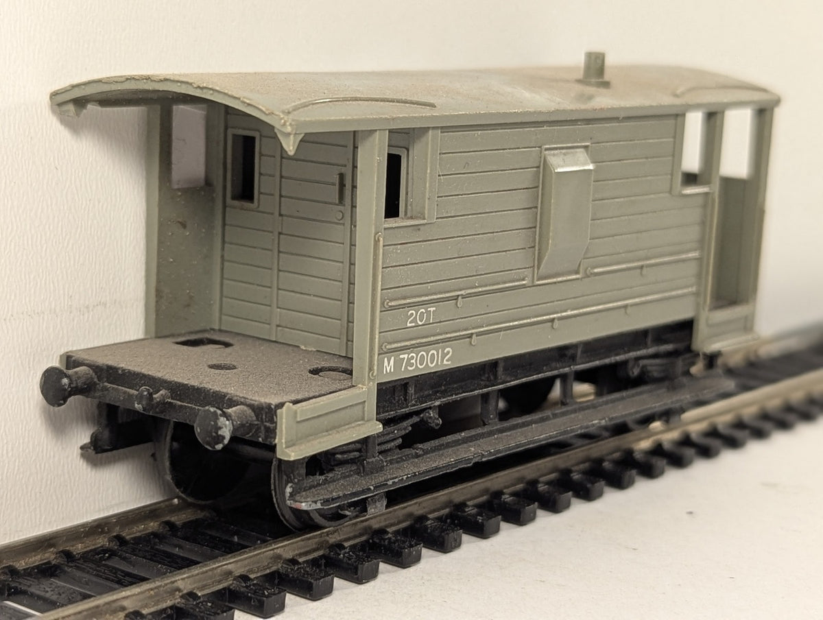 Hornby Dublo OO Gauge BR 20-Ton Goods Brake Van Goods Wagon M730012 BR Grey 4310