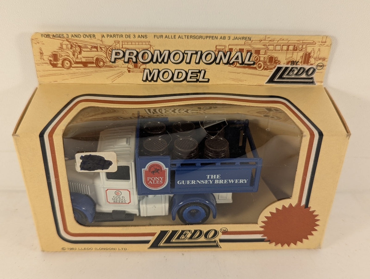 Lledo Guernsey Brewery Pony Ales Delivery Truck Diecast Model Truck