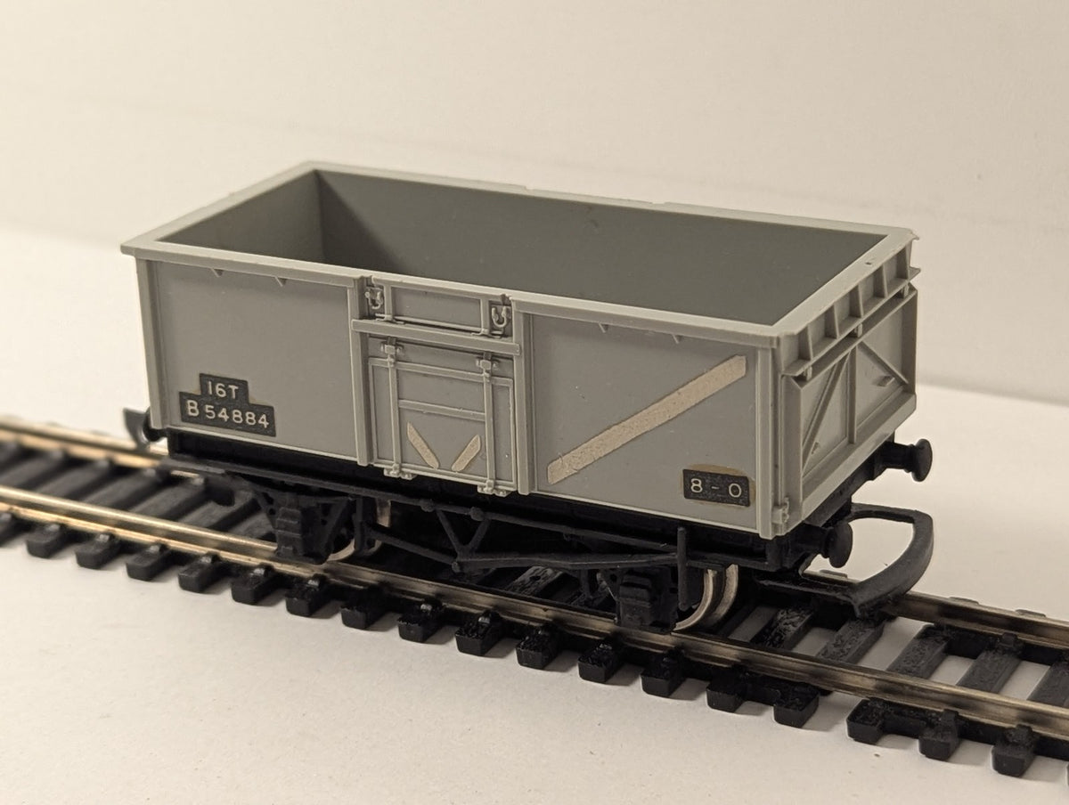 Wrenn OO Gauge 16 Ton Mineral Wagon B54884 BR Grey W4655