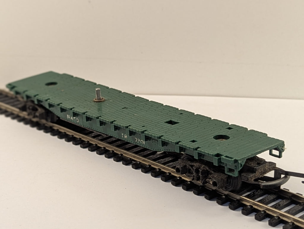 Tri-ang OO Gauge Battle Space NATO Flat Wagon TR 730