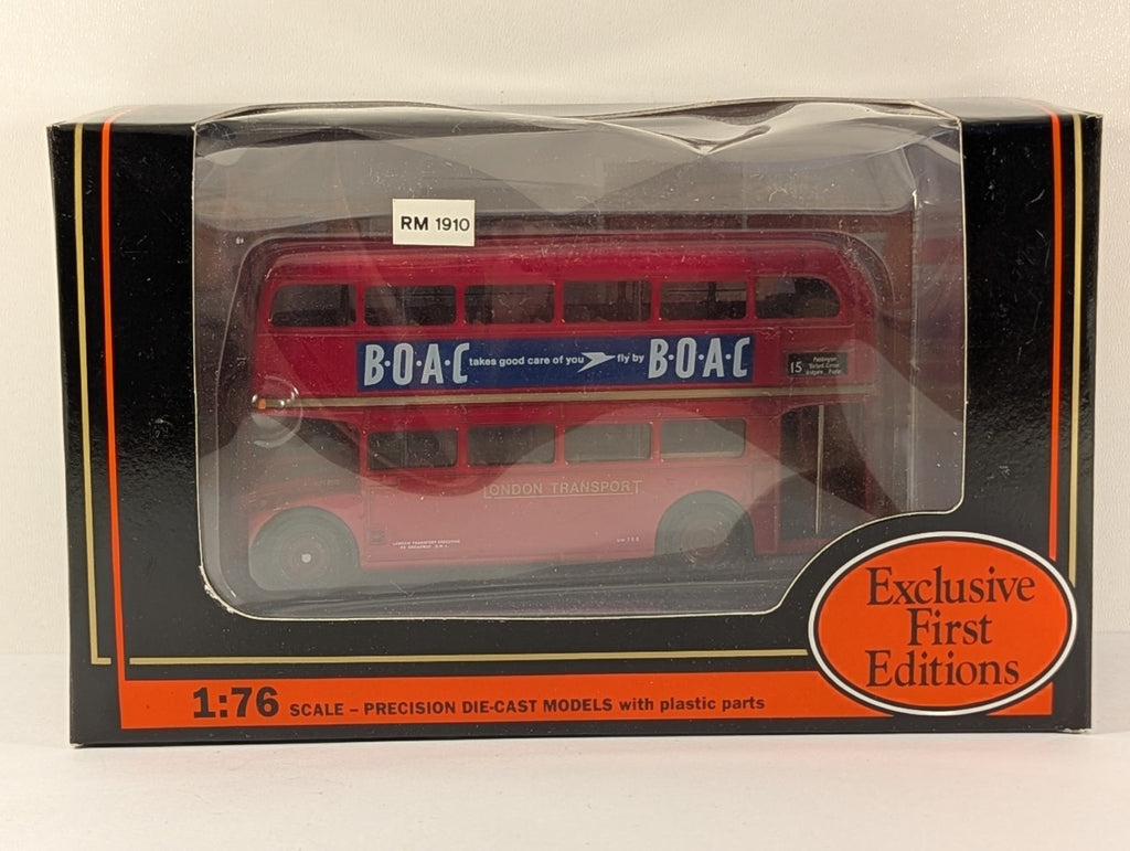 EFE 15601 AEC RM Routemaster – London Transport – B.O.A.C. – 1:76 Scale