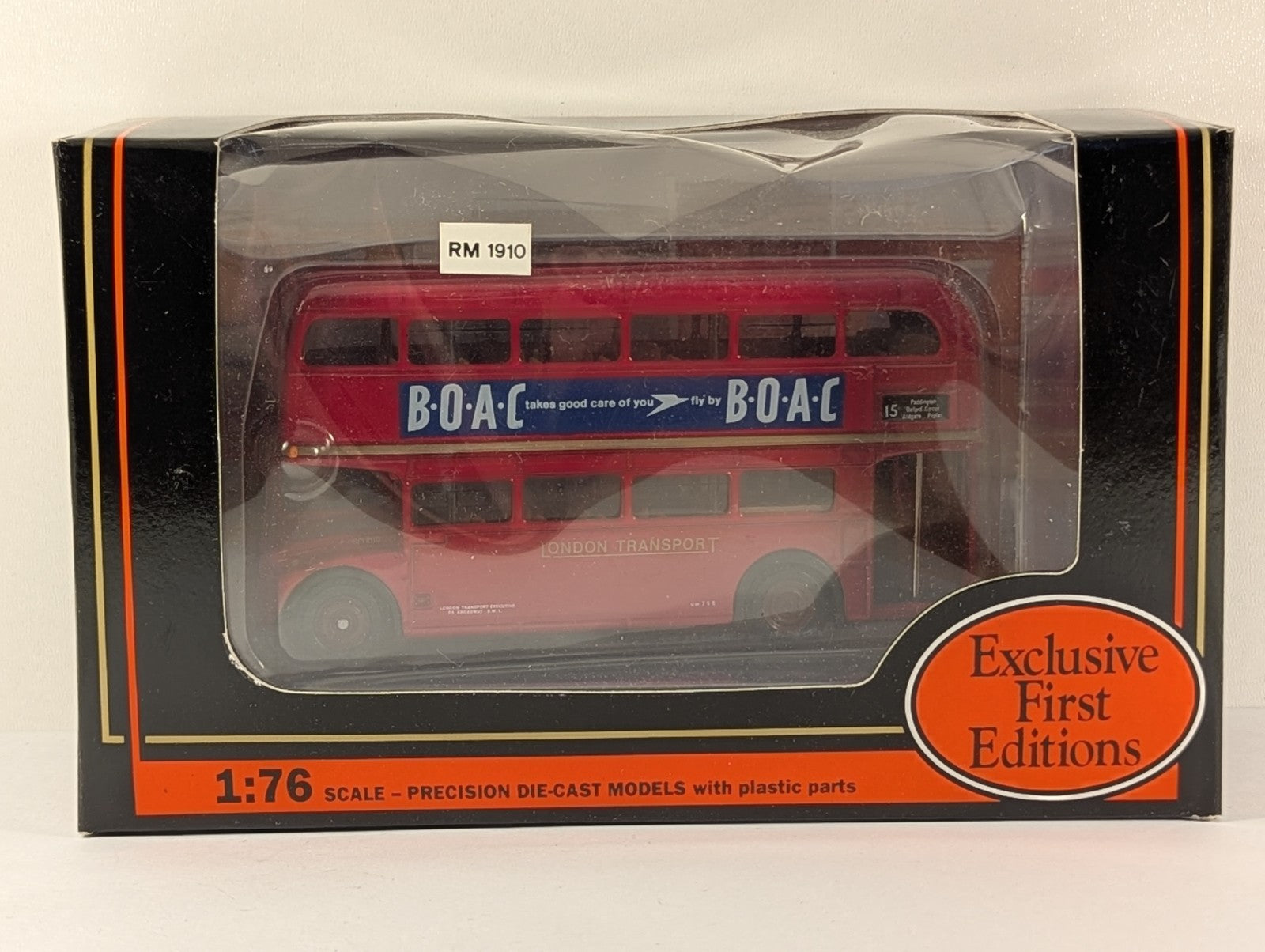 EFE 15601 AEC RM Routemaster – London Transport – B.O.A.C. – 1:76 Scale