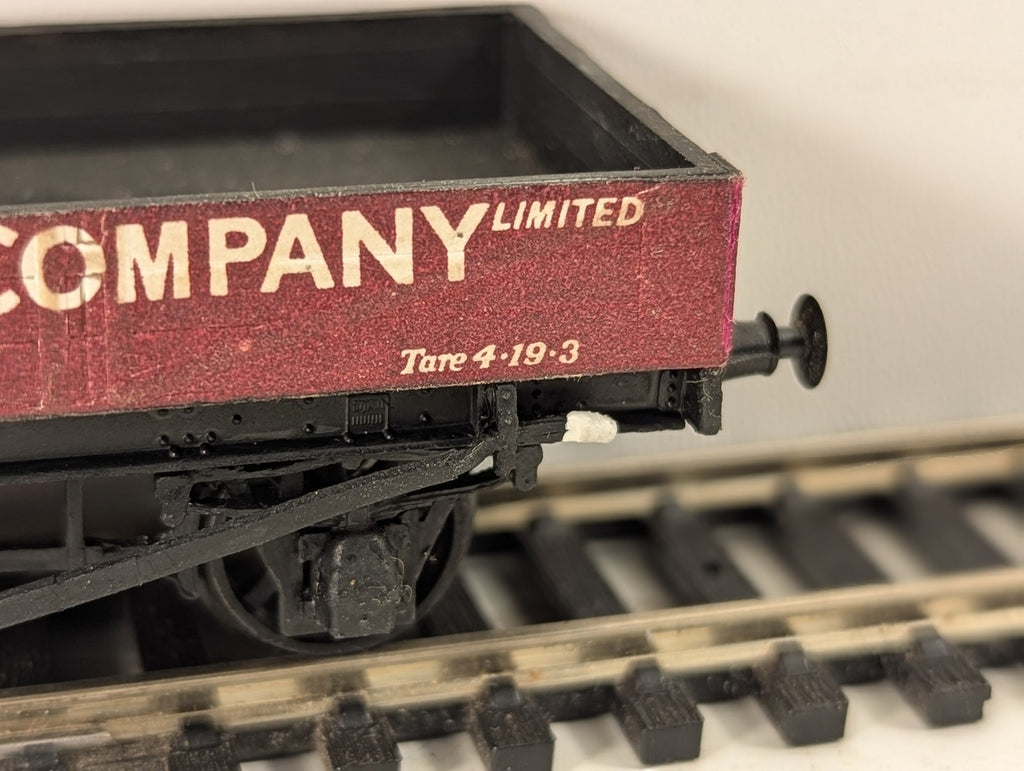 Kit-built OO Gauge 3 Plank Open Wagon Goods Wagon 502 Blaenavon Company