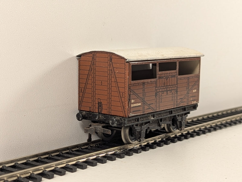 Hornby Dublo 32020 OO Gauge BR Brown D1 Cattle Truck - Boxed