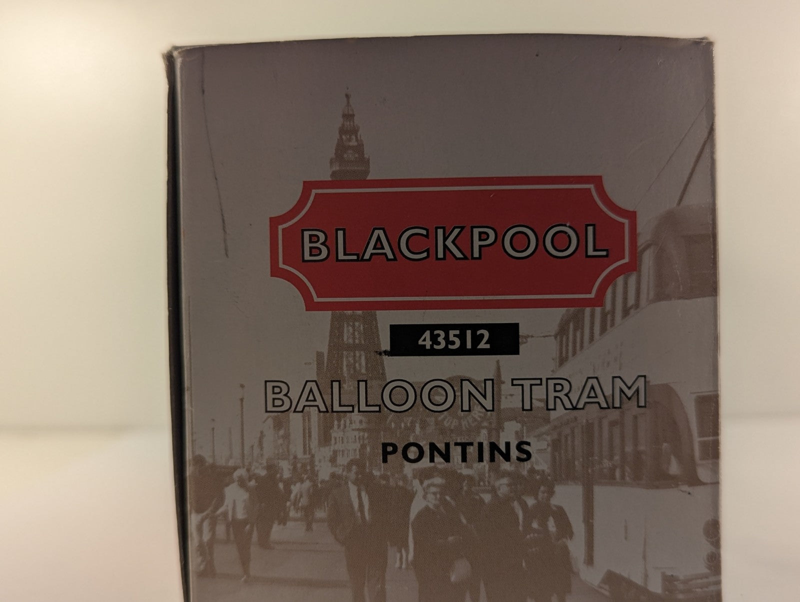 Corgi 1:76 Blackpool Balloon Tram 722 Pontin's 43512