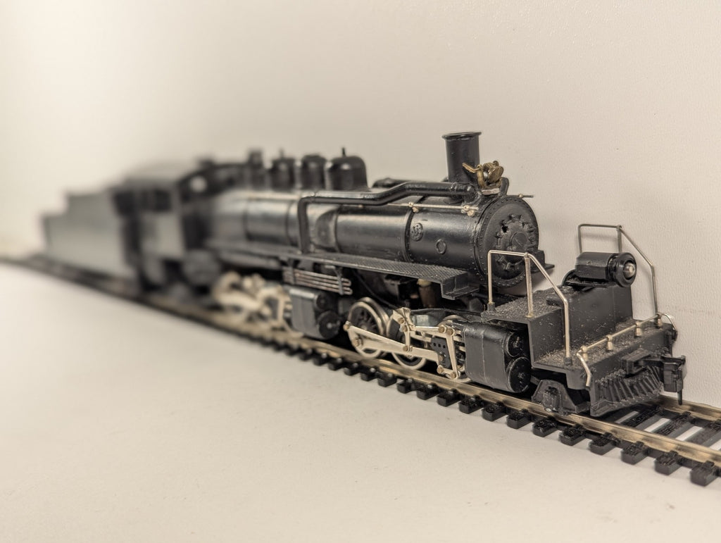 HO Scale 2-6-6-2 Logger Articulated Tender Locomotive Black