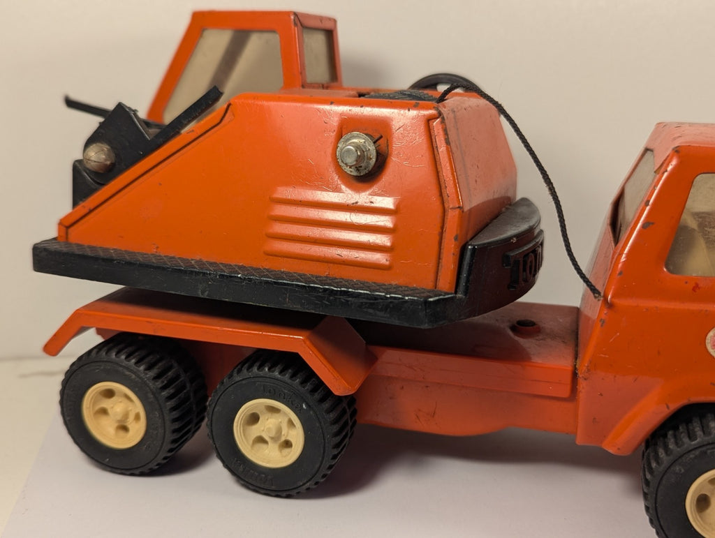 Tonka Orange Crane Toy (Missing Crane Arm)