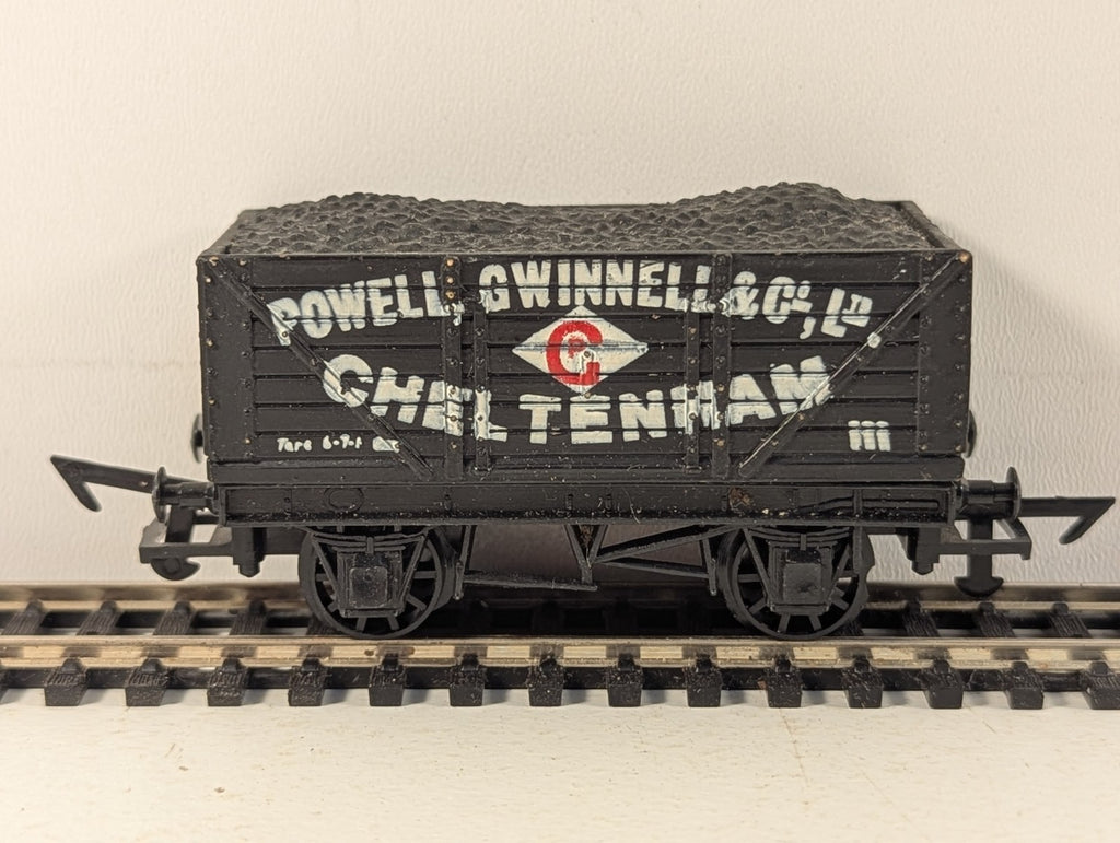 Graham Farish OO Gauge Powell Gwinnell & Co. Ltd 7 Plank Wagon Open