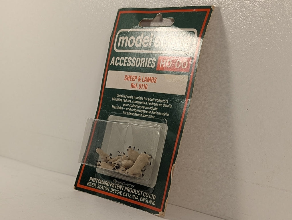 Model Scene HO/OO Sheep & Lambs Scenic Accessories 5110