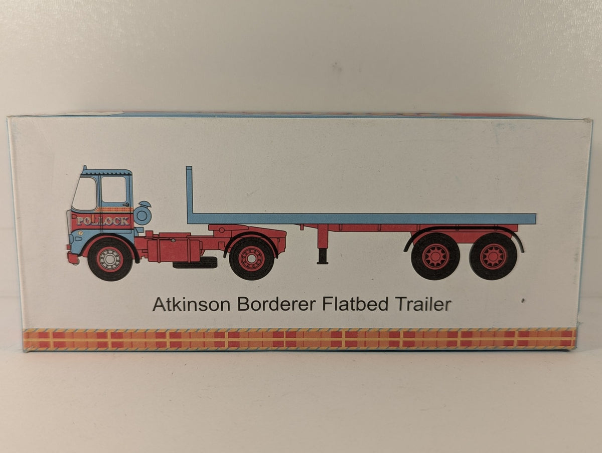 Oxford Diecast 1:76 Scale Atkinson Borderer Flatbed Trailer Die-cast Vehicle