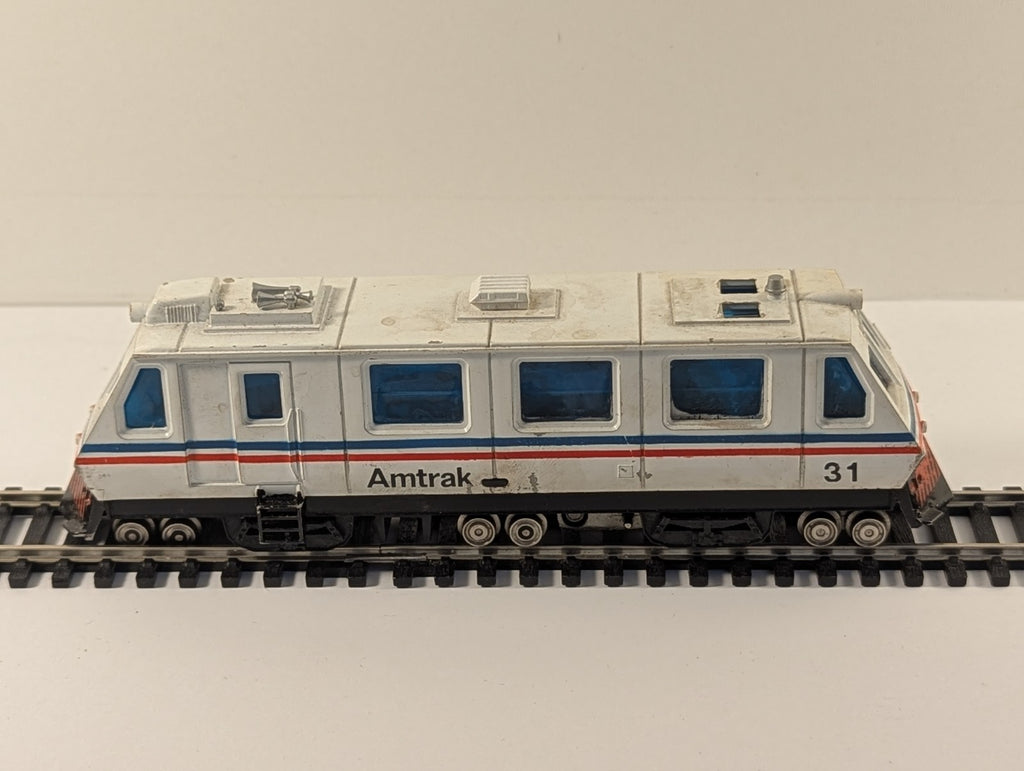 Bachmann HO Scale Amtrak Plasser EM80C Track Cleaner Poor Runner