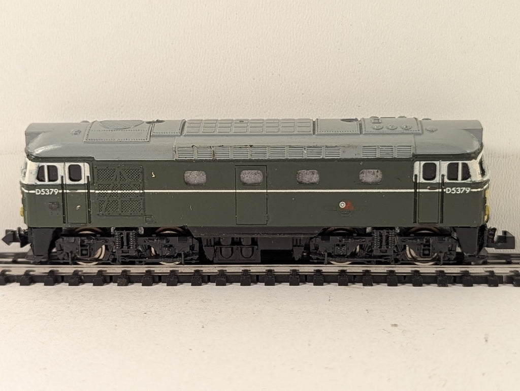 Kato N Gauge Class 27 Locomotive D5379 BR Green