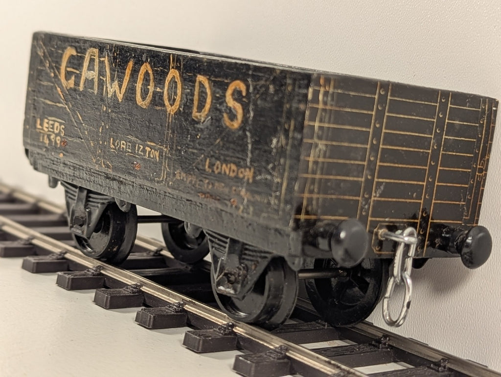 Cawoods Coal Wagon O Gauge Kit-Built Leeds Model Company Repainted