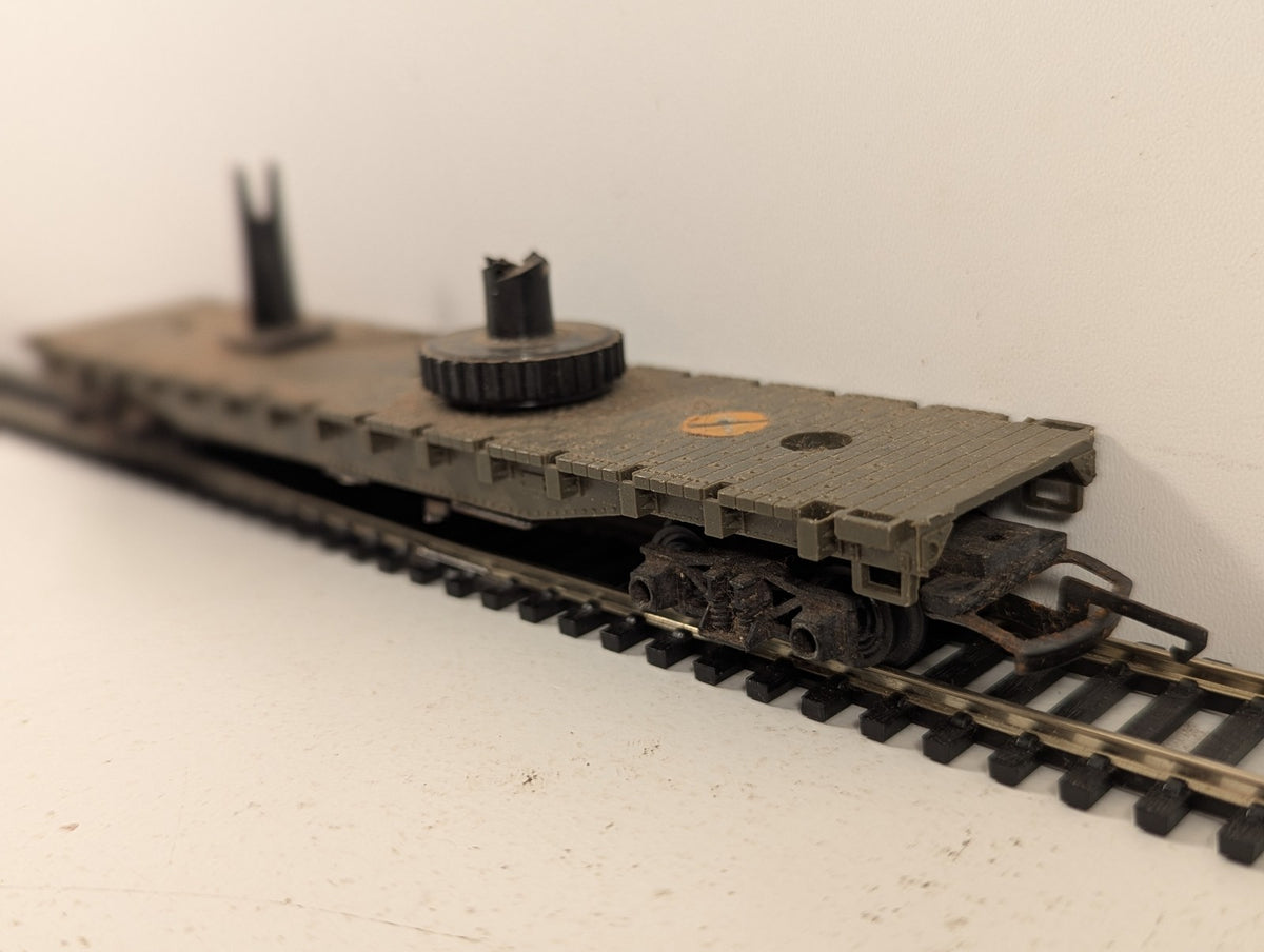 Tri-ang OO Gauge Searchlight Wagon Goods Wagon Military Green R.341