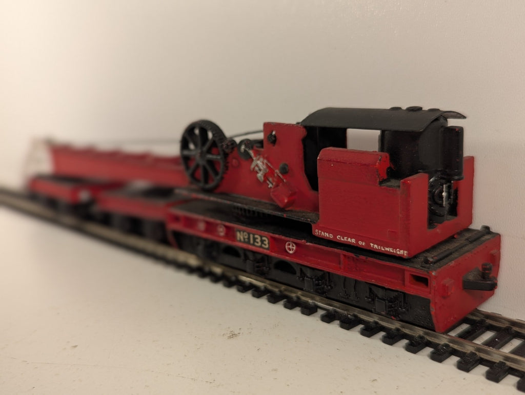 Hornby Dublo OO Gauge Breakdown Crane No. 133 Red 4620
