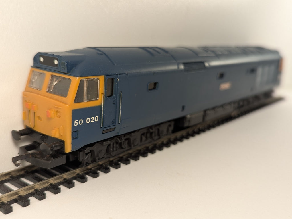 Lima OO Gauge Class 50 50020 'Revenge' Diesel Locomotive 50 020 BR Blue