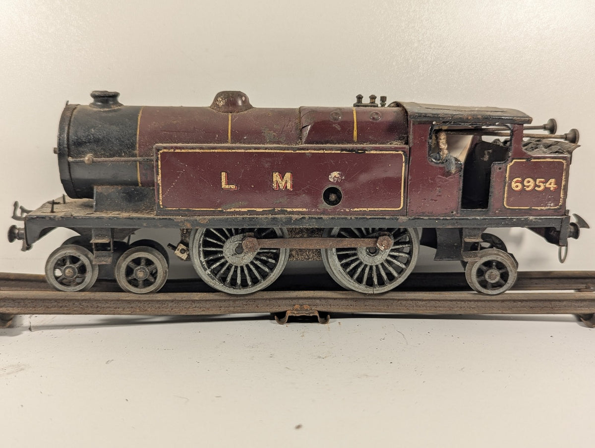 Hornby O Gauge No. 2 Special Tank Locomotive 6954 LMS Crimson Lake