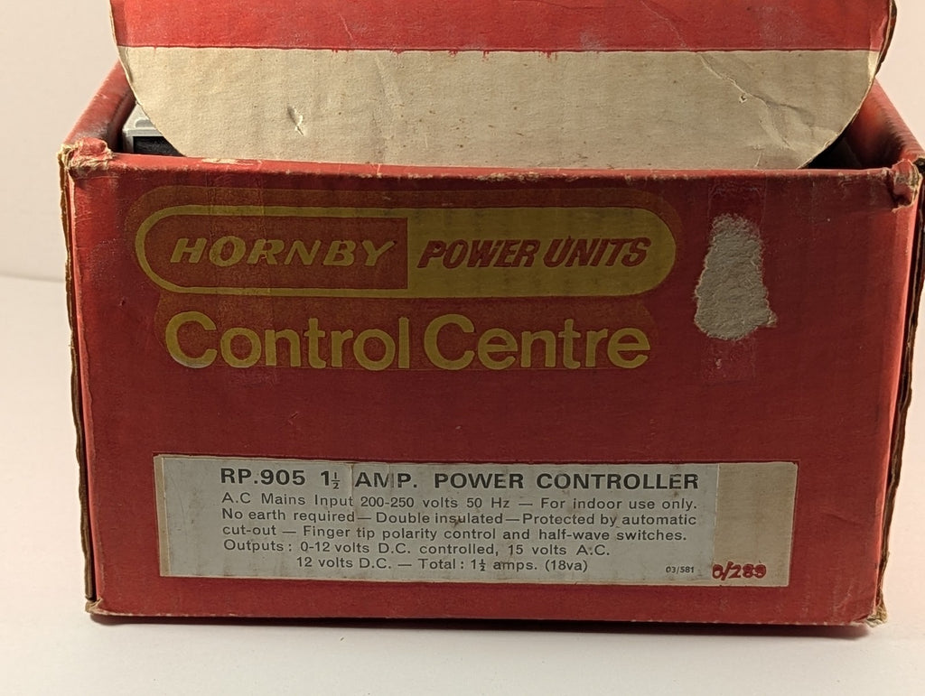 Hornby Control Centre 905 Power Controller RP905