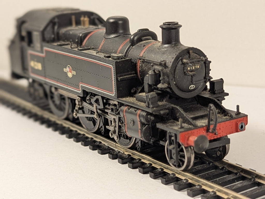 Bachmann Branchline OO Gauge LMS Ivatt 2MT 2-6-2T – Missing Wheels – Poor Runner