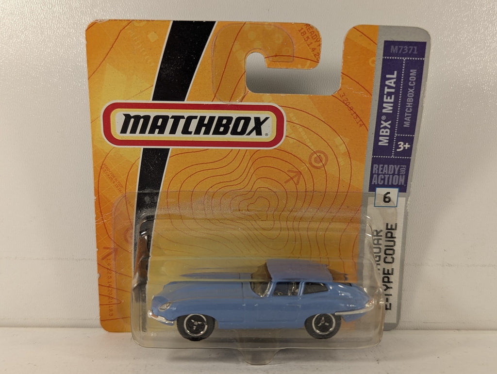 Matchbox '61 Jaguar E-Type Coupe Die-cast Model Car Blue M7371