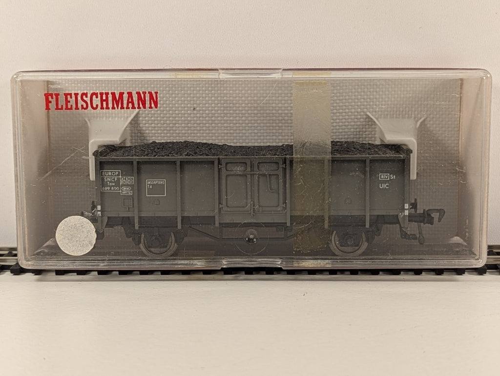 Fleischmann 5206 Gondola Wagon with Coal Load – SNCF – Epoch III