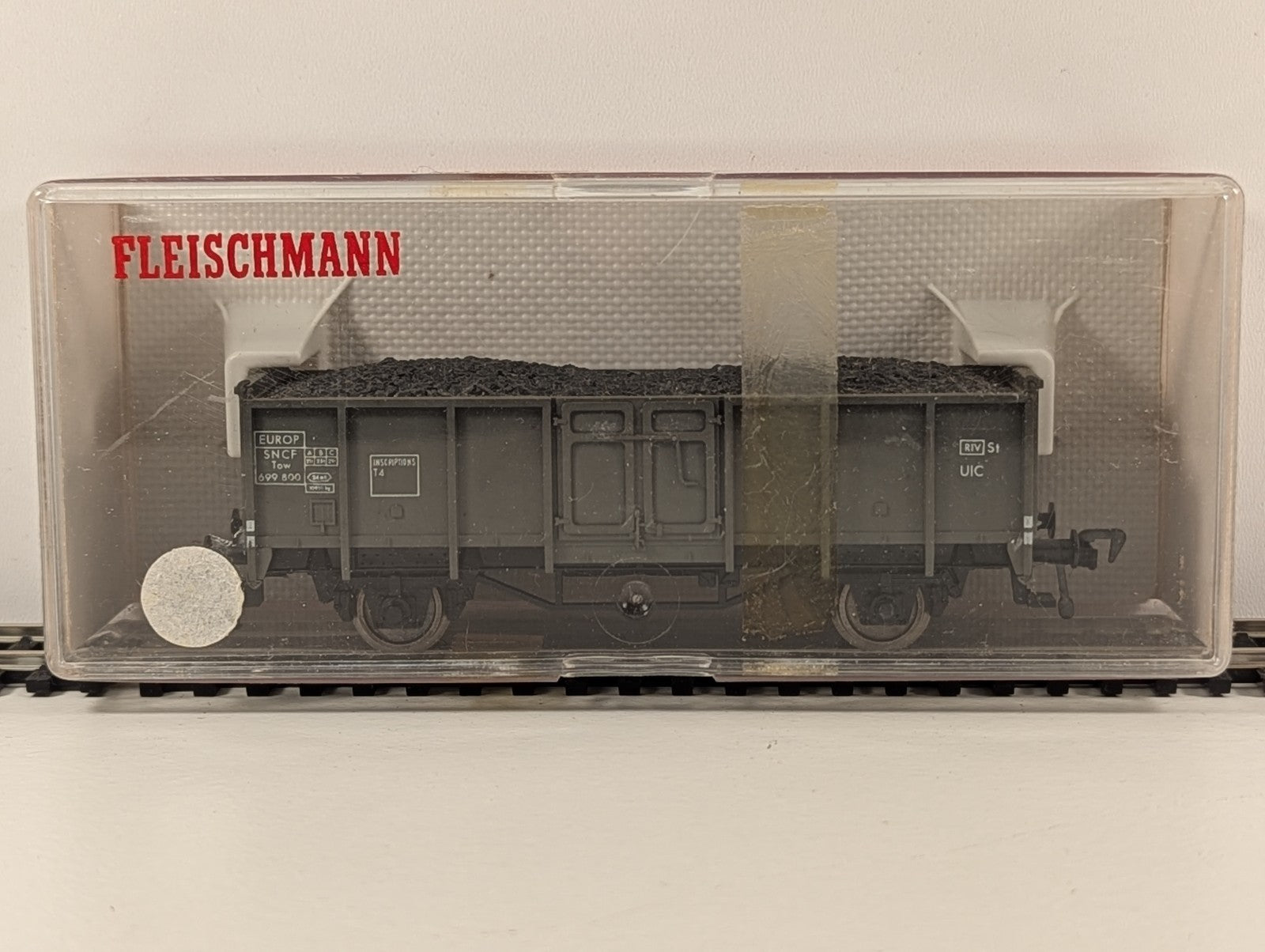 Fleischmann 5206 Gondola Wagon with Coal Load – SNCF – Epoch III