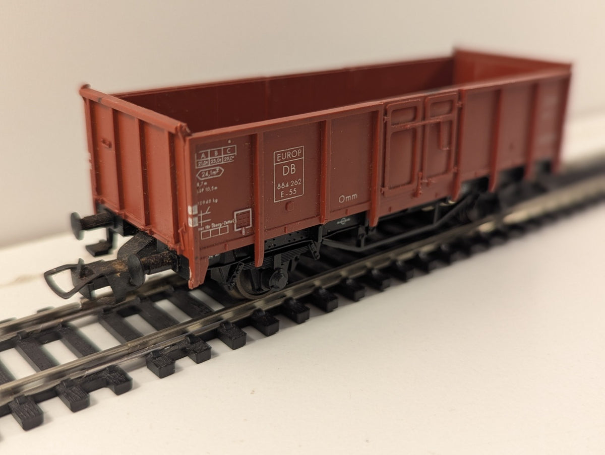Fleischmann HO DB Omm55 Open Goods Wagon Model