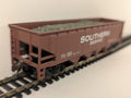 Bachmann HO Gauge Southern 3-Bay Offset Side Hopper Wagon 352452 Southern brown