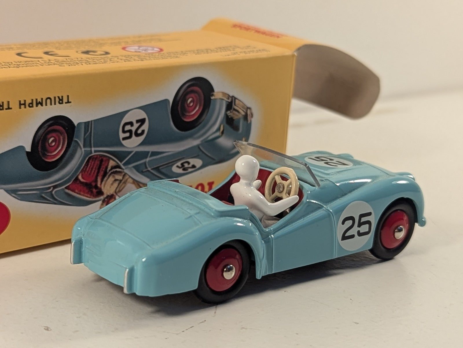 Atlas Editions Dinky Toys 111 Triumph TR2 Sports Car - Boxed